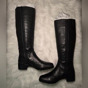 Lands' End Black Over the Knee Boots